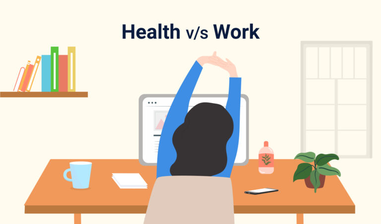 How do you redefine your health with the new work from home model?