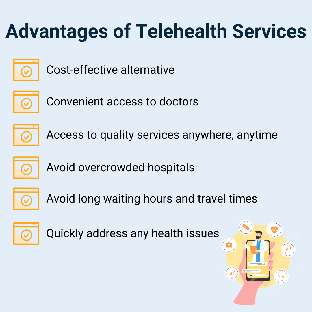 advantages of telehealth