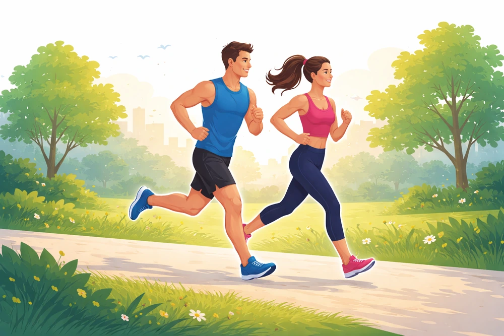 benefits of running in the morning for men and women