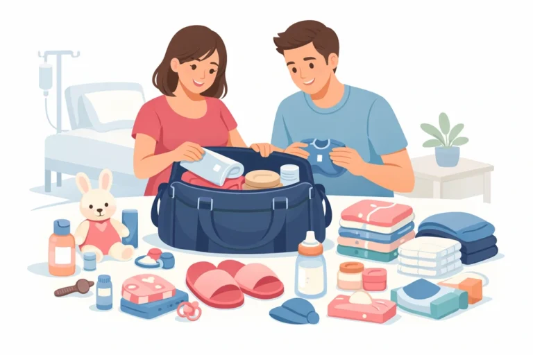 Hospital Bag Checklist for Labor and Delivery: Items for Mom, Baby and Partner