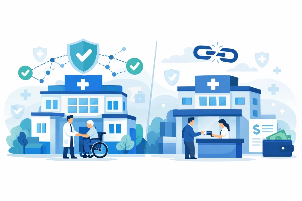 difference between network and non network hospitals (1) difference between network and non network hospitals