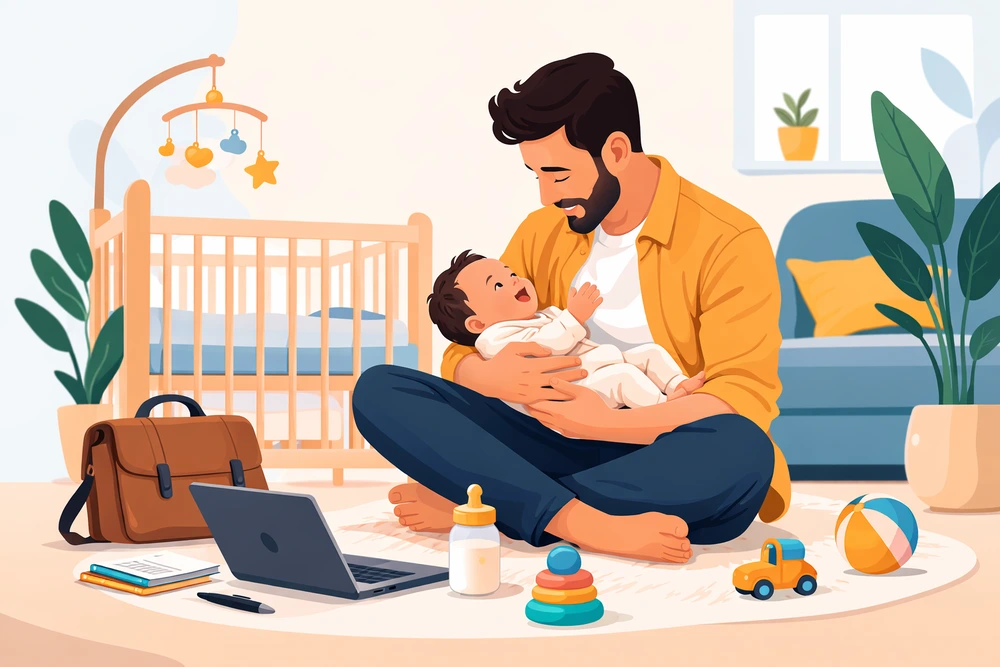 paternity leave rules and law in india