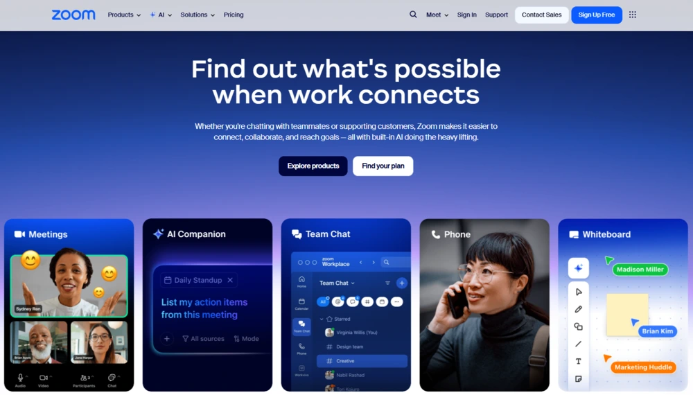 employee engagement tools for collaboration - zoom