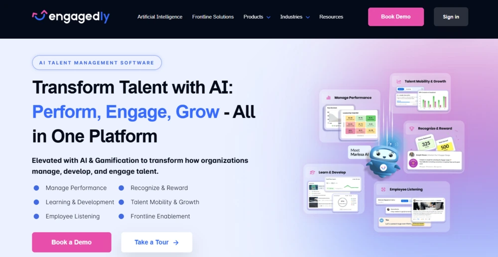 employee engagement tools for rewards and recognition - engagedly
