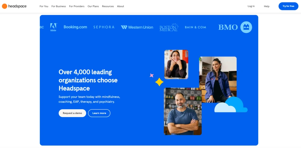 employee engagement tools for wellness - headspace