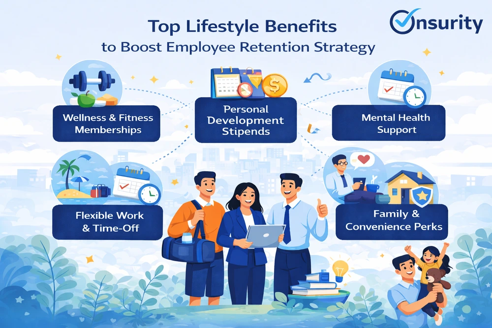 top lifestyle benefits for employee retention