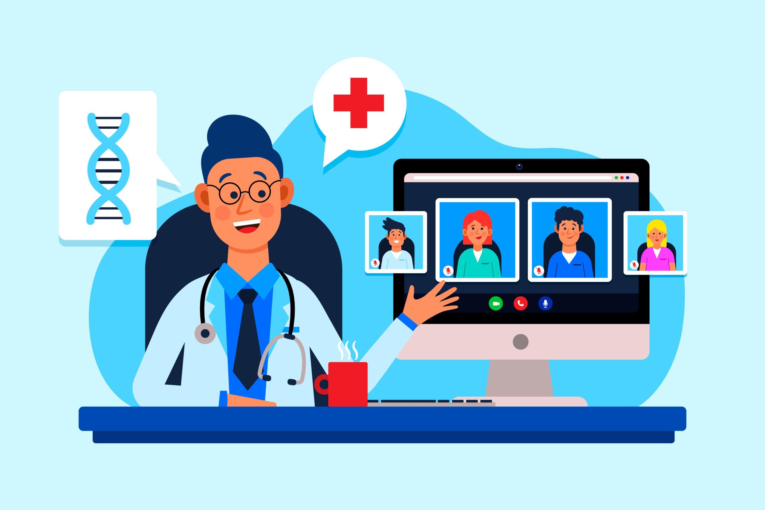 Telehealth for teams in India